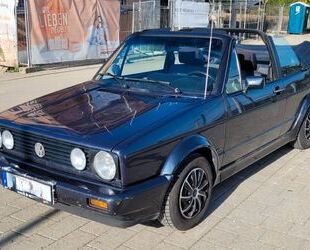 VW Volkswagen Golf 1 Cabrio JH Blau Daily Driver Gebrauchtwagen