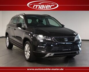 Seat Seat Ateca 2.0 TDI DSG Black-NAVI-ACC-AHK-LEDER-TO Gebrauchtwagen