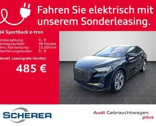 Audi Audi Q4 Sportback 45 e-tron S line AHK/MATRIX/WÄRM Gebrauchtwagen