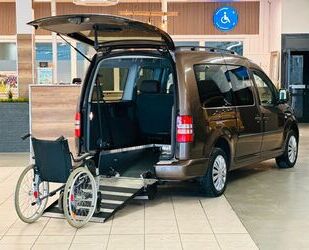 VW Volkswagen Caddy Maxi-Behindertengerecht-Rampe-1.H Gebrauchtwagen