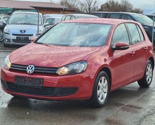 VW Volkswagen Golf VI Comfortline 4 trg Klima AHK Ser Gebrauchtwagen