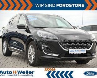 Ford Ford Kuga Plug-In Hybrid Vignale 1.Hand! PANO/AHK Gebrauchtwagen