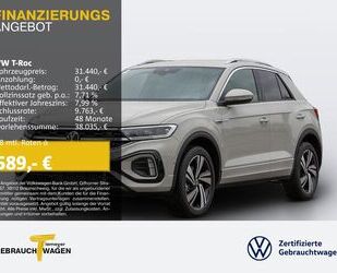 VW Volkswagen T-Roc 1.5 TSI DSG R-LINE LM18 eHK KAMER Gebrauchtwagen