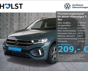 VW Volkswagen T-Roc 2.0TDI DSG R-Line, RüFaKa, AHK, A Gebrauchtwagen