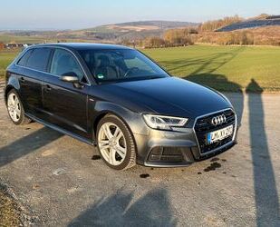 Audi Audi A3 2.0 TFSI S tronic quattro Sportback S-Lin Gebrauchtwagen