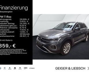 VW Volkswagen T-Roc 1.5 TSI DSG STYLE*LED*AHK*DIGITAL Gebrauchtwagen