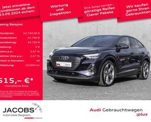 Audi Audi Q4 55 e-tron Sportback Pano,Kamera,black,Navi Gebrauchtwagen