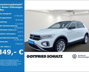 VW Volkswagen T-Roc STYLE TSI DSG NAVI AHK LED ACC SI Gebrauchtwagen