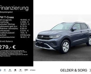 VW Volkswagen T-Cross Life 1.0 TSI LED*ACC*Digital*DA Gebrauchtwagen