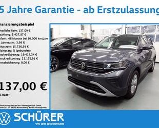 VW Volkswagen T-Cross 1.0TSI Life AHK RKAM ACC NAVI L Gebrauchtwagen