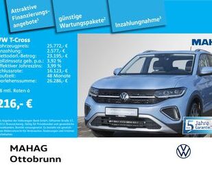 VW Volkswagen T-Cross 1.0 TSI STYLE Navi MatrixLED Ka Gebrauchtwagen