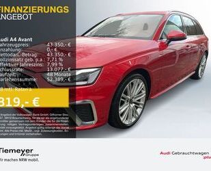 Audi Audi A4 Avant 40 TFSI S LINE LEDER LM19 B&O AHK LE Gebrauchtwagen