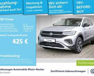 VW Volkswagen T-Cross Style 1.0 TSI OPF DSG Navi Keyl Gebrauchtwagen