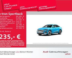 Audi Audi e-tron Sportback 55 S line Pano/Matrix/AHK/B& Gebrauchtwagen