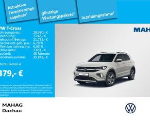 VW Volkswagen T-Cross 1.5 TSI R-Line IQ.Light Navi Re Gebrauchtwagen