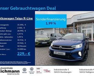 VW Volkswagen Taigo R-Line 1.5 TSI+DSG+MATRIX-LED+NAV Gebrauchtwagen