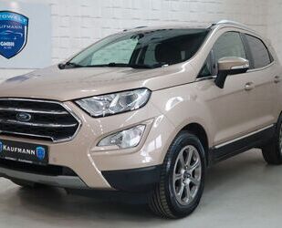 Ford Ford Eco Sport Titanium LED T-Leder Klima PDC Kame Gebrauchtwagen