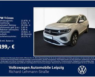 VW Volkswagen T-Cross Style 1.0 TSI OPF *IQ.Light* Gebrauchtwagen