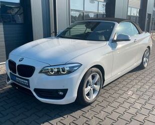 BMW BMW 220i CABRIO SPORT LINE AUT NAVI MEMORY LED PDC Gebrauchtwagen