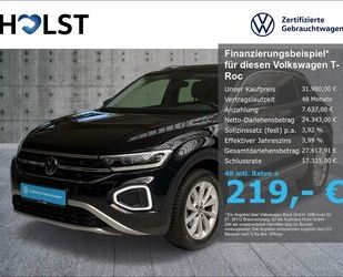 VW Volkswagen T-Roc 1.5TSI DSG Style, AHK, ACC, SHZ, Gebrauchtwagen