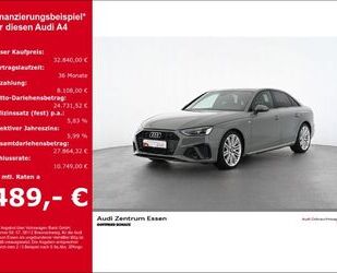 Audi Audi A4 Limousine S line 40 TFSI S-TRONIC MATRIX L Gebrauchtwagen