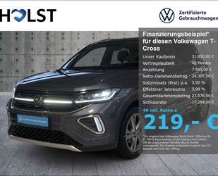 VW Volkswagen T-Cross 1.5TSI R-Line DSG GJR AHK NAV d Gebrauchtwagen