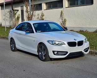 BMW BMW 220 d Sport Line Scheckheftgepflegt SONDERPREI Gebrauchtwagen