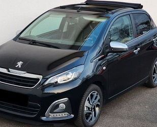 Peugeot Peugeot 108 TOP-ALLURE Leder Panorama Klimaautoma Gebrauchtwagen