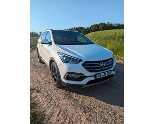 Hyundai Hyundai Santa Fe blue 2.2 CRDi Premium 4WD Automat Gebrauchtwagen