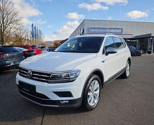 VW Volkswagen Tiguan Allspace Highline 200PS 4 #AHK # Gebrauchtwagen