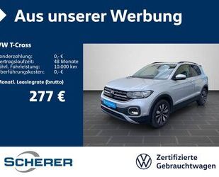 VW Volkswagen T-Cross MOVE 1.0 TSI 81kW NAVI AHK KAME Gebrauchtwagen