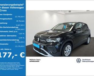 VW Volkswagen T-Cross 1.0 TSI LED Sitzheizung Connect Gebrauchtwagen