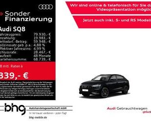 Audi Audi SQ8 TDI Allradlenkung AHK Pano HUD Matrix B&O Gebrauchtwagen