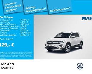 VW Volkswagen T-Cross 1.0 TSI Style IQ.Light IQ.Drive Gebrauchtwagen