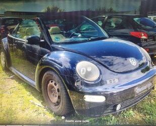 VW Volkswagen New Beetle 1.6 Cabrio Leder el.Verdeck Gebrauchtwagen