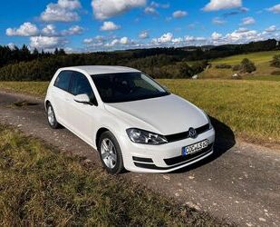 VW Volkswagen Golf 1.6 TDI BlueMotion Perlmutt Weiß Gebrauchtwagen