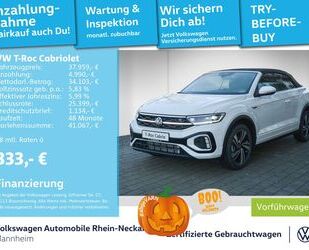 VW Volkswagen T-Roc Cabriolet R-Line Gebrauchtwagen