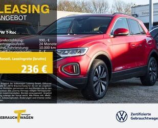 VW Volkswagen T-Roc 1.0 TSI MOVE AHK NAVI LED SITZH Gebrauchtwagen