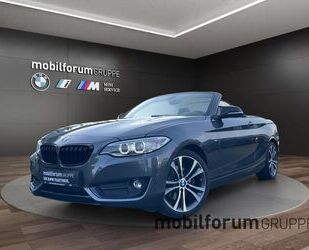 BMW BMW 220 i Cabrio Sport Line Xenon Leder Navi Sport Gebrauchtwagen