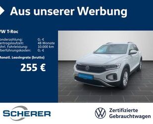 VW Volkswagen T-Roc 1.0 TSI Life NAVI/APP/BT/SHZ/LED/ Gebrauchtwagen