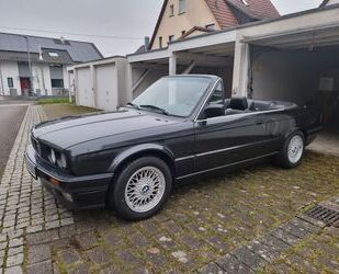 BMW BMW 318i Cabrio Schwarz/Leder Schwarz * TÜV neu* S Gebrauchtwagen