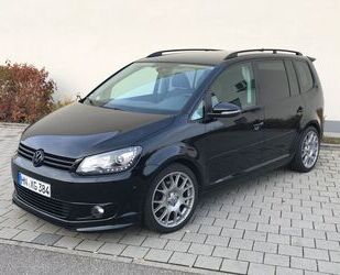 VW Volkswagen Touran TDI R-Line Black BBS AHK Xenon N Gebrauchtwagen