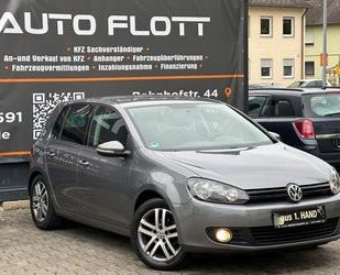 VW Volkswagen Golf VI 12M. Garantie 1.Hand Scheckheft Gebrauchtwagen