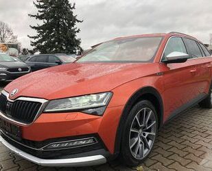 Skoda Skoda Superb 2.0TD Scout 4x4 Virtual SHeizung Navi Gebrauchtwagen