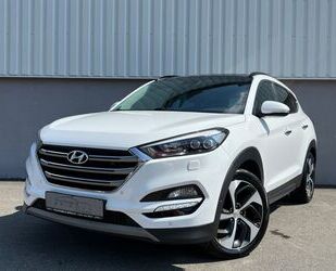 Hyundai Hyundai Tucson blue Premium Euro 6 LED SHZ PANO Gebrauchtwagen