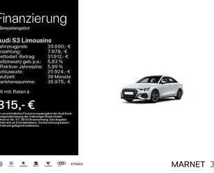 Audi Audi S3 Limousine TFSI*Pano*Optikpaket*Sitzheizung Gebrauchtwagen