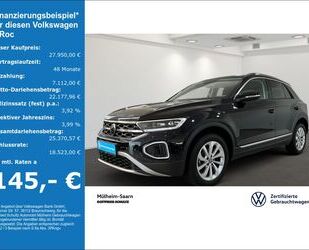 VW Volkswagen T-Roc 1.5 TSI DSG Style LED Sitzheizung Gebrauchtwagen