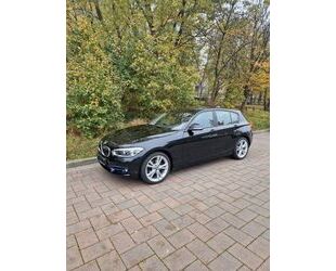 BMW BMW 118i Sport Line Automatik schwarz Gebrauchtwagen