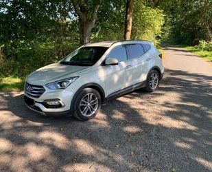 Hyundai Hyundai Santa Fe blue 2.2 CRDi Premium 4WD Automat Gebrauchtwagen