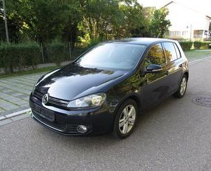 VW Volkswagen Golf 6 VI 1,6 TDI Style mit Fahrschulau Gebrauchtwagen